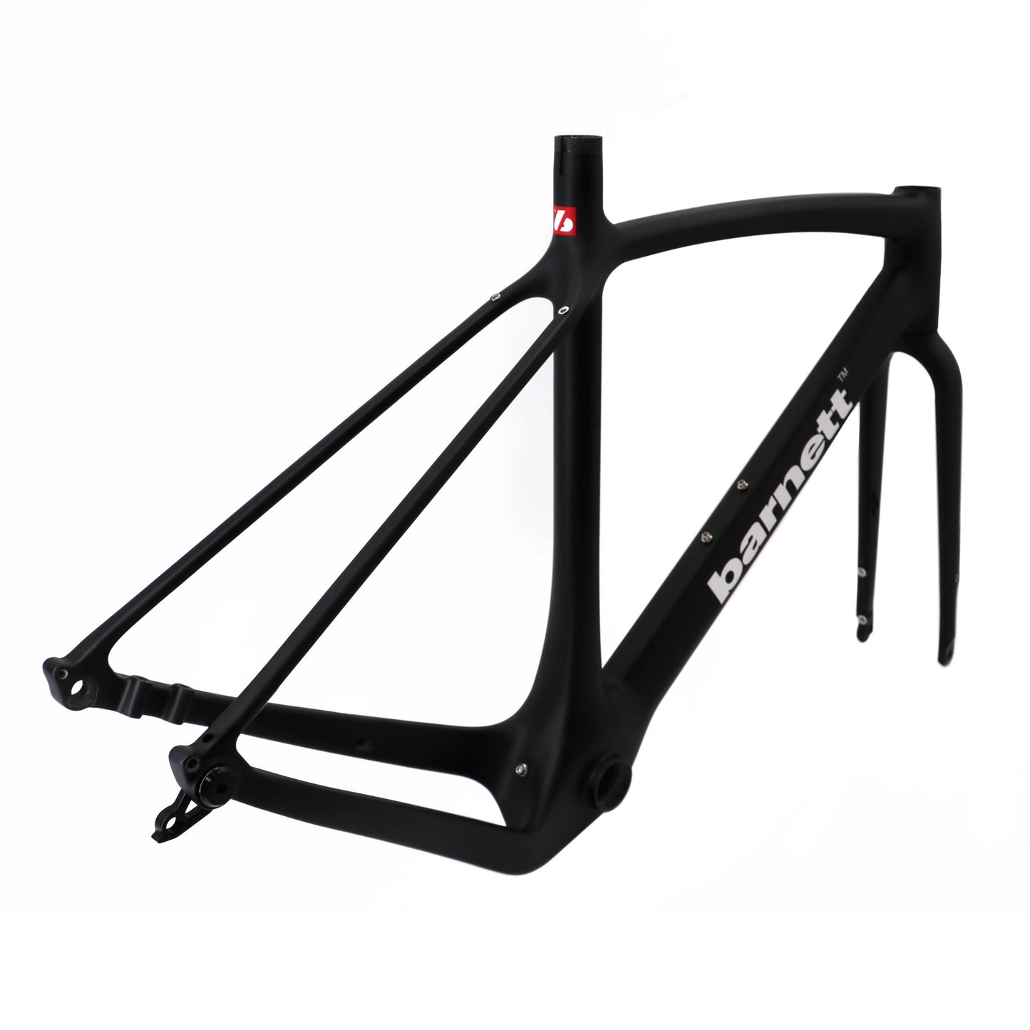 BGC-01 Carbon Gravel Fahrradrahmen, schwarz