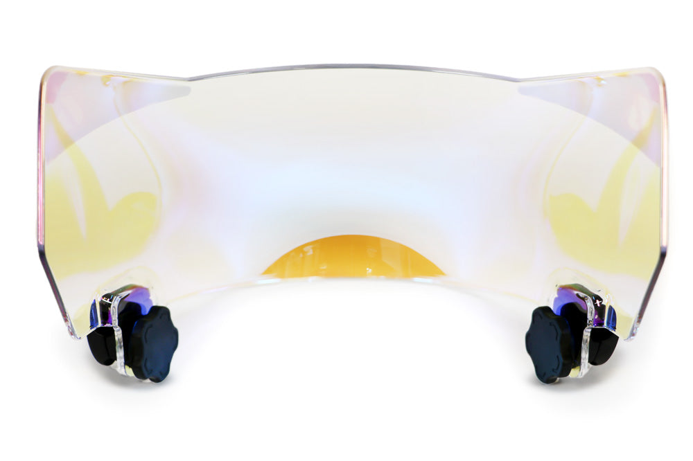 REVE Hartvisier ER098 für Speed Flex Helm, Blau