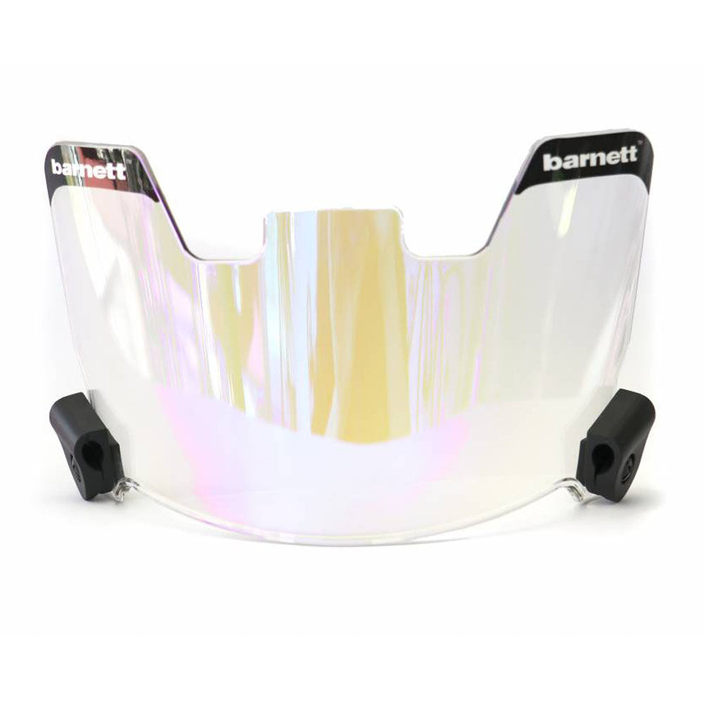 Packung mit 2 Barnett Visiere für American-Football-Helm (Klar + Blau)