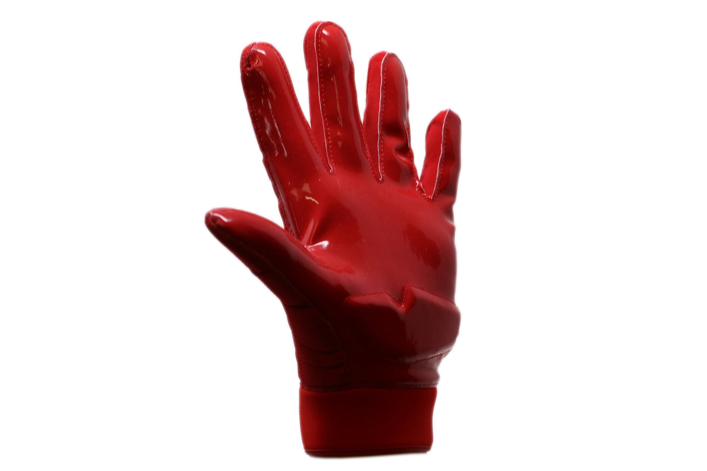 FKG-03 American Football Linebacker Profi-Handschuhe, LB,RB,TE Rot