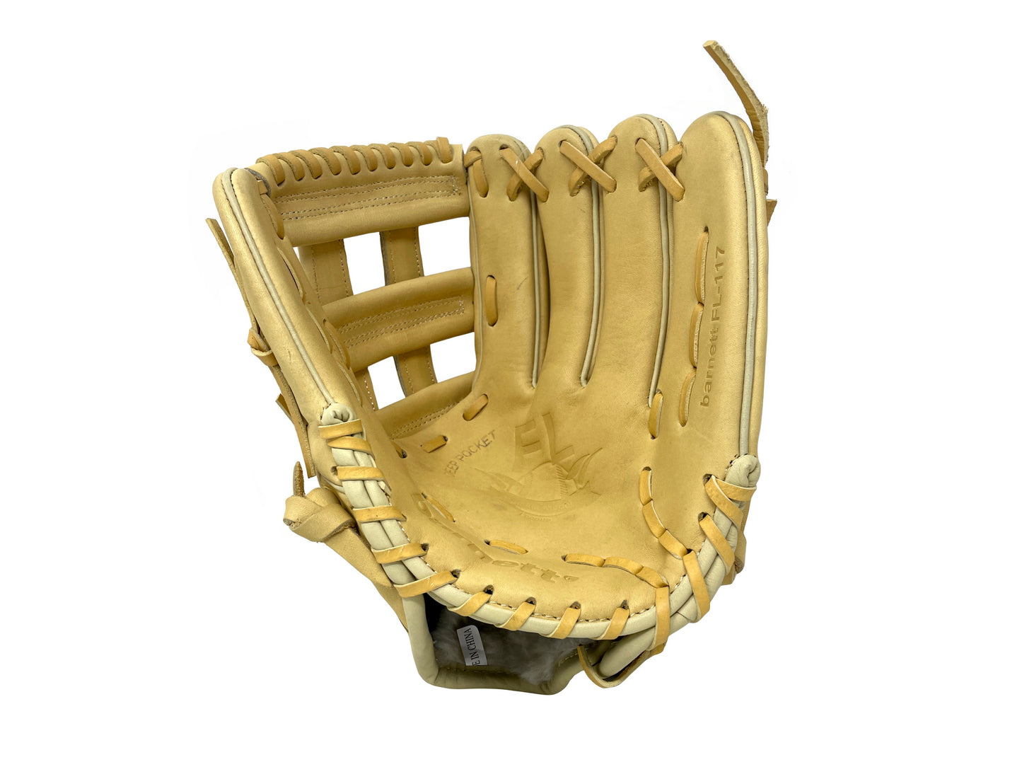 FL-117 Baseballhandschuh und Leder-Softball hochwertiger Infield / Fastpitch 11,7 , Beige