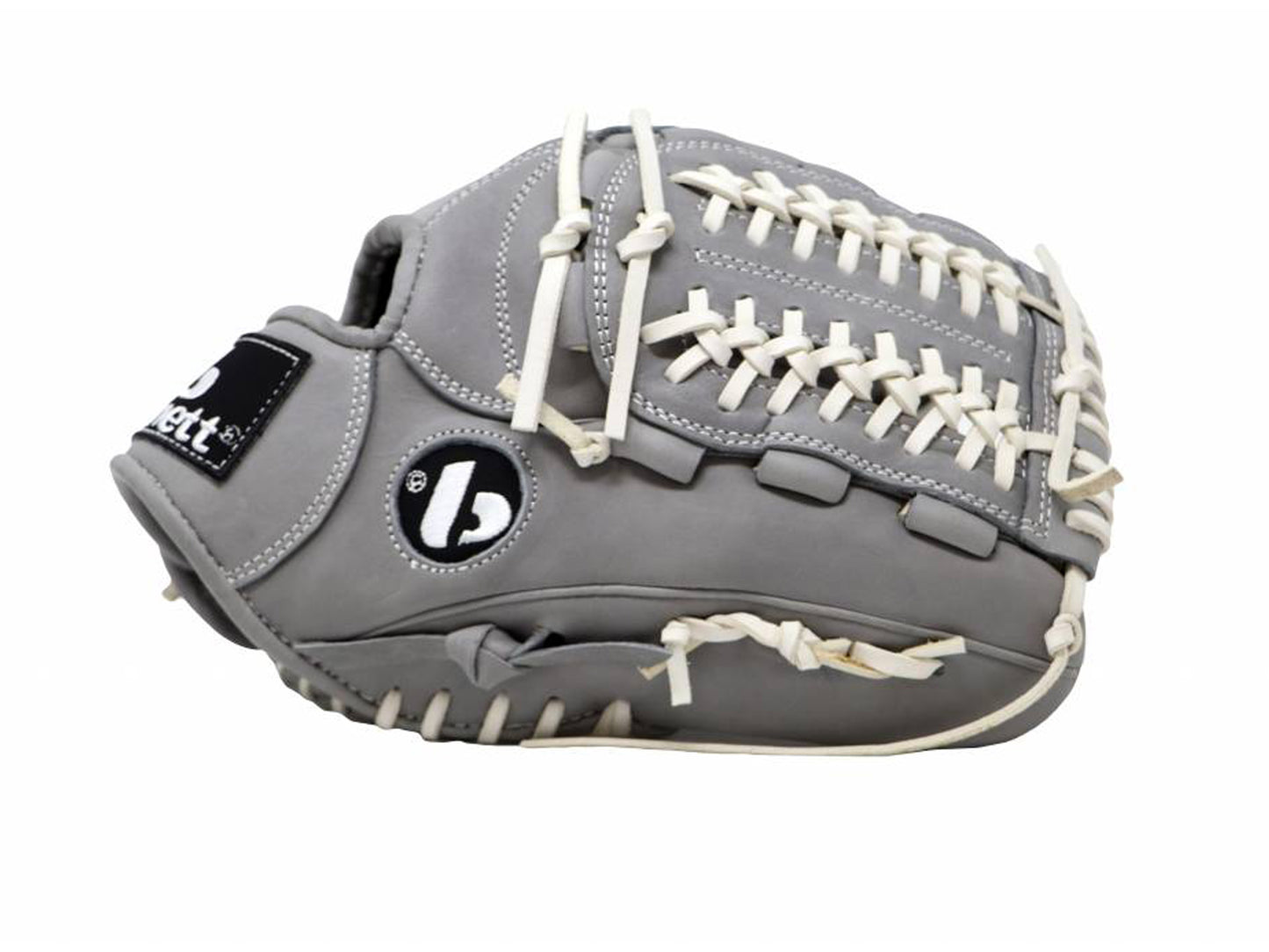 FL-120 Baseballhandschuh aus hochwertigem Leder Infield / Outfield / Pitcher 12 , grau