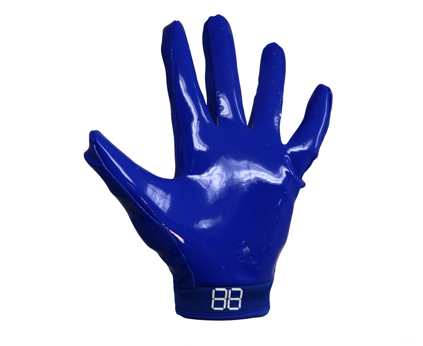 FRG-03 American Football Handschuhe Empfänger Receiver Profi, RE,DB,RB, Blau