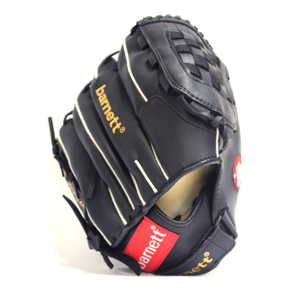 JL-120 Baseballhandschuh, Außenfeld, Polyurethan, Größe 12'', schwarz