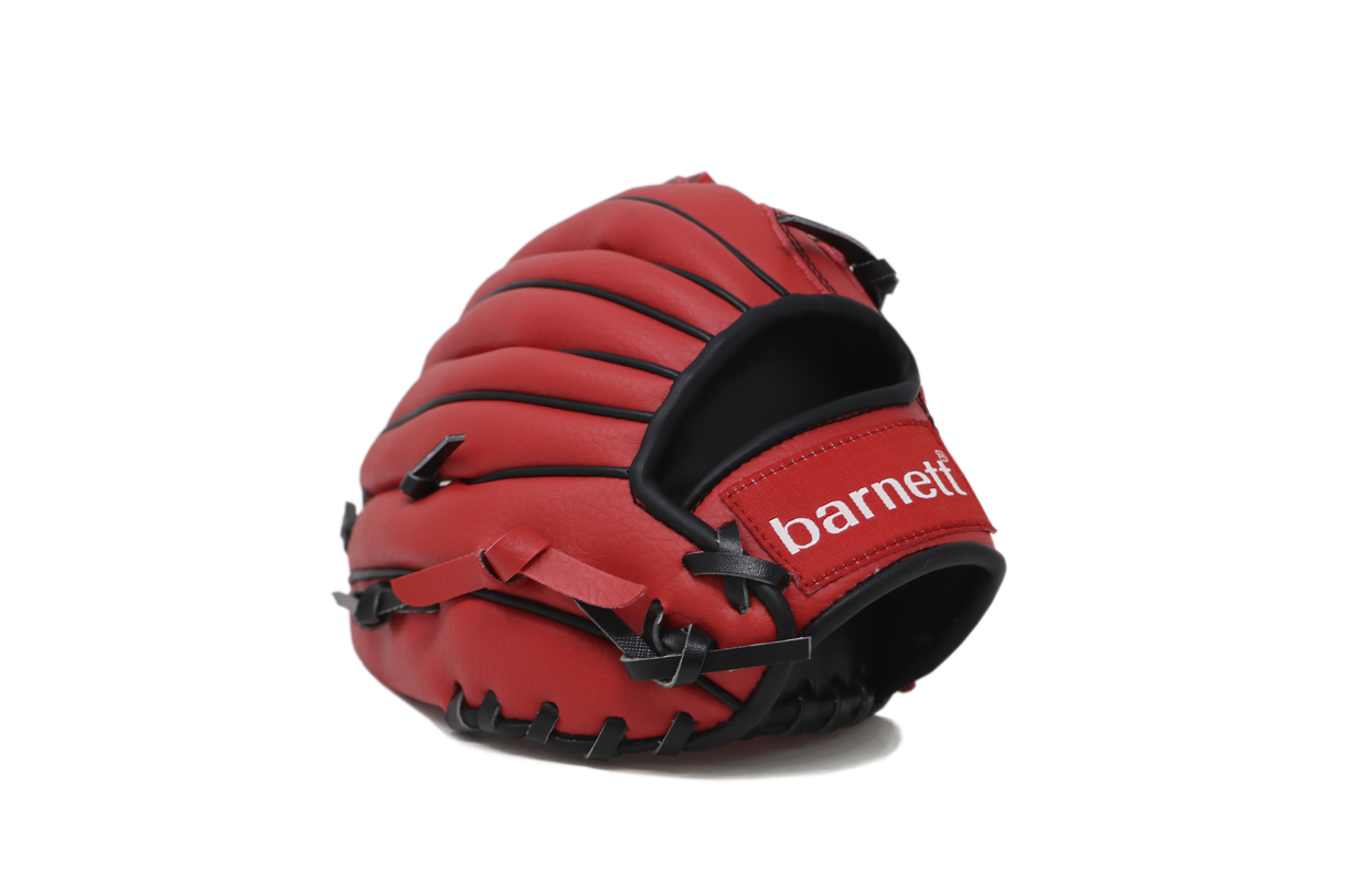 JL-120 Baseballhandschuh, Außenfeld, Polyurethan, Größe 12,5", Rot