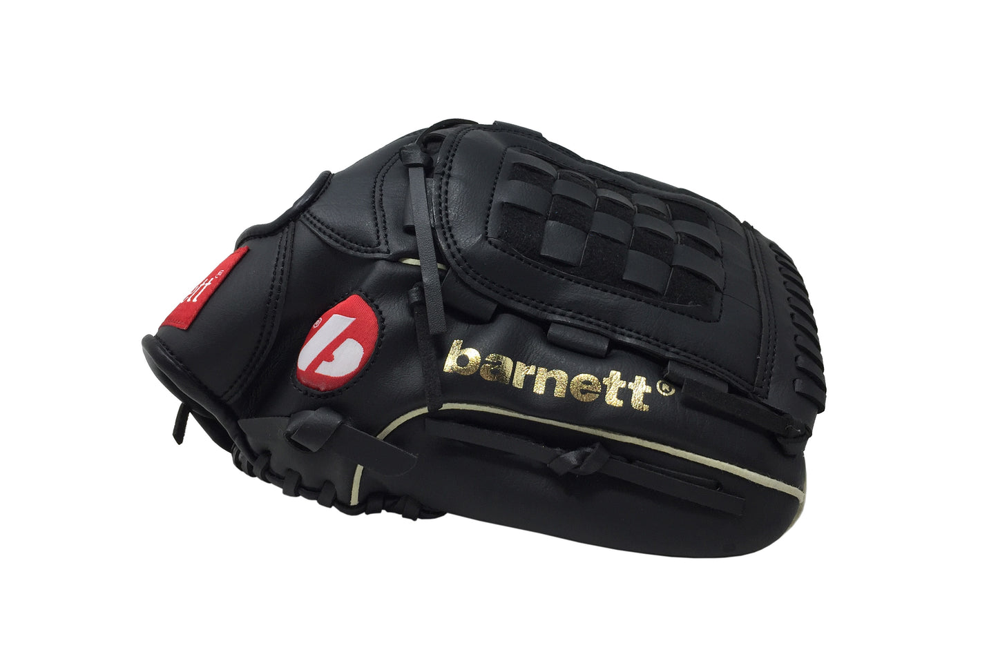 JL-125 Baseball Handschuh, Polyurethan, Infield/Outfield, Größe 12,5 (inch), schwarz