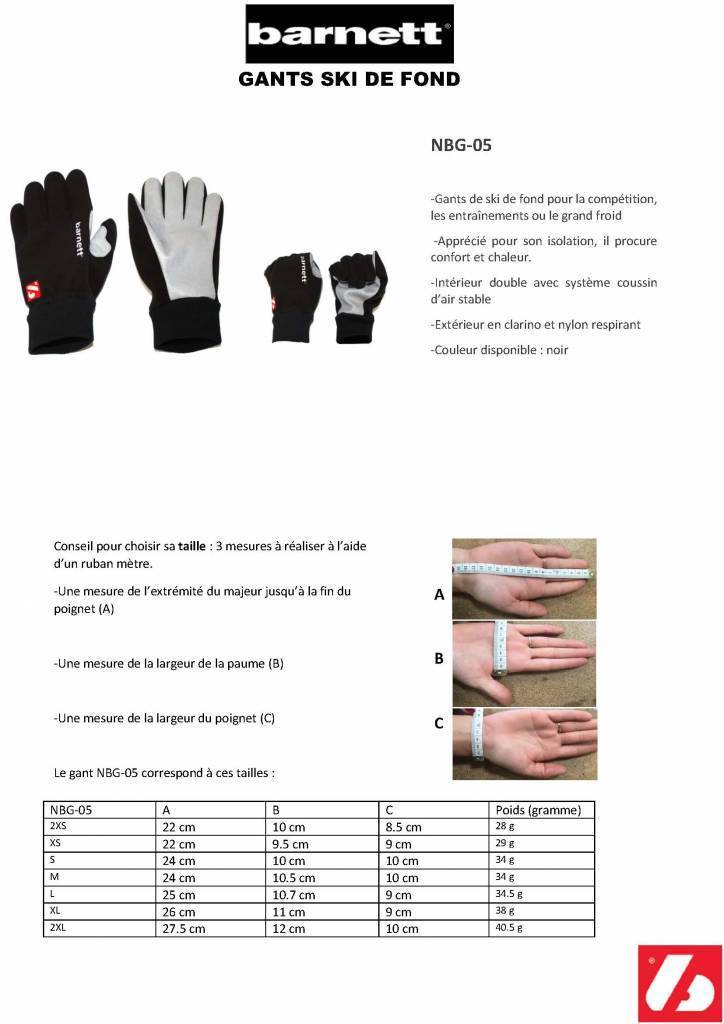 NBG-05 Handschuhe für Radsport und Langlauf, für Temperaturen zwischen -20° und +0°C