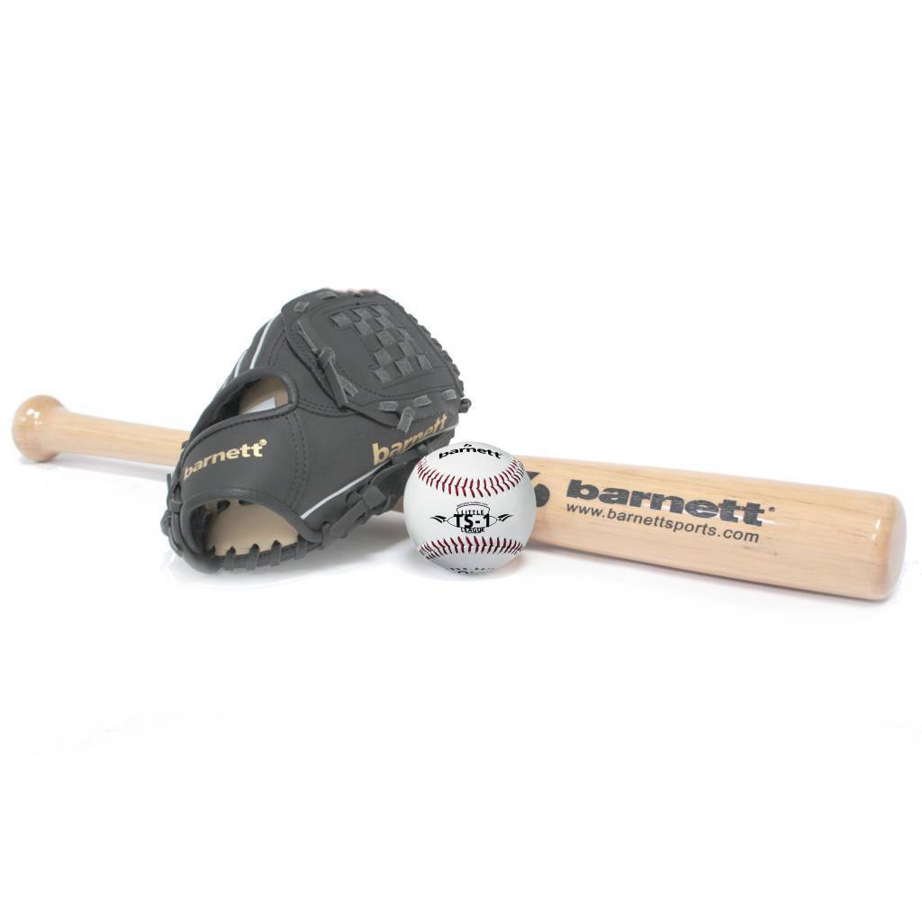 baseball handschuh und ball BGBW-1 Baseball Holz Senior 1 Schläger + 1 Handschuh +1 Ball – barnettdeutschland