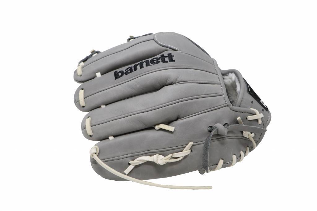 FL-115 Lederhandschuh Inffield / Outfield 11 aus hochwertigem Leder, grau