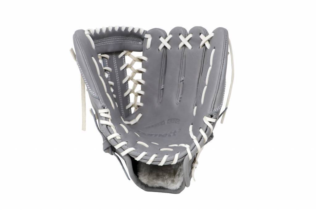 FL-125 hochwertiger Leder Baseballhandschuh Infield / Outfield / Pitcher, grau