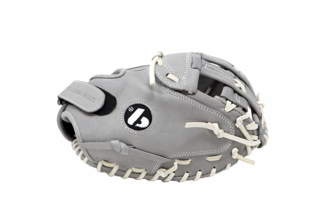 FL-201 Hochwertiger Leder Baseballhandschuh Infield / Outfield / Pitcher, grau