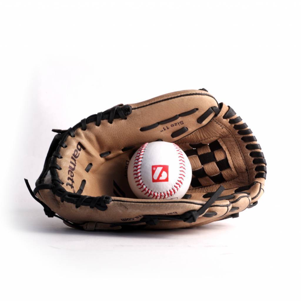 GBSL-3 Baseball Leder Jugend Set, Handschuh & Ball, (SL-110,LL-1)