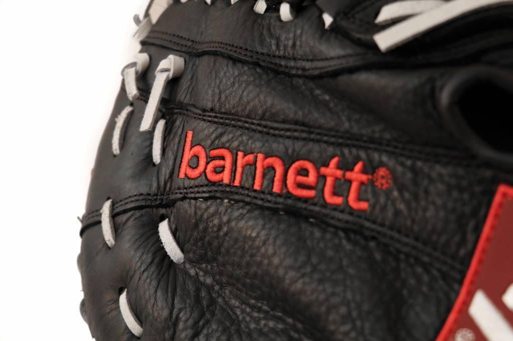 GL-301 Baseball Handschuh Erster Base (First Base) Erwachsene, Echtleder, Wettkampf, Schwarz