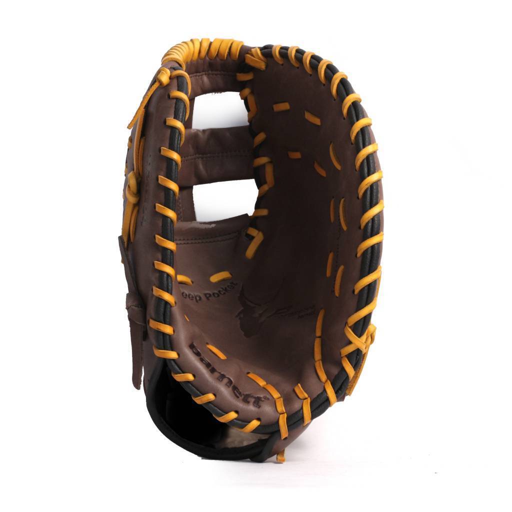 GL-301 Baseball Handschuh Erster Base (First Base) Erwachsene, Echtleder, Wettkampf, Braun