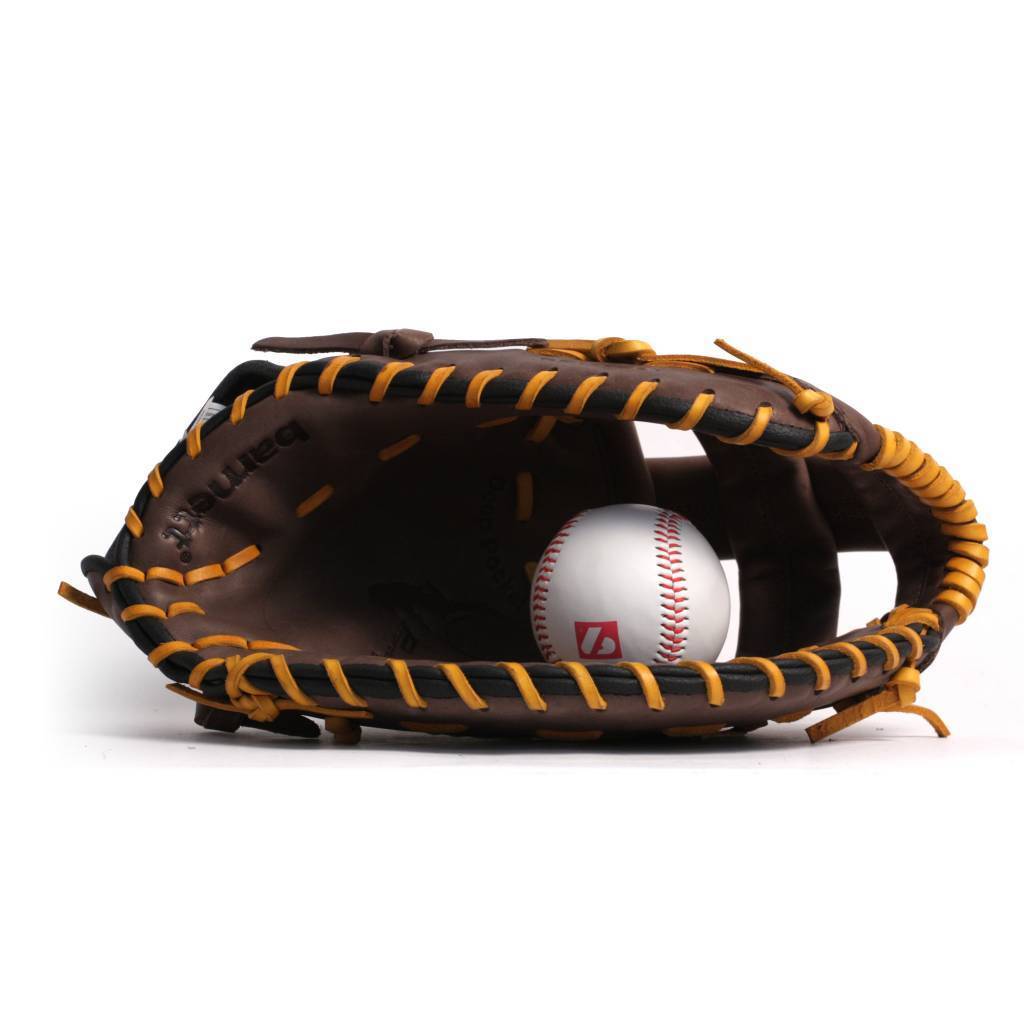 GL-301 Baseball Handschuh Erster Base (First Base) Erwachsene, Echtleder, Wettkampf, Braun