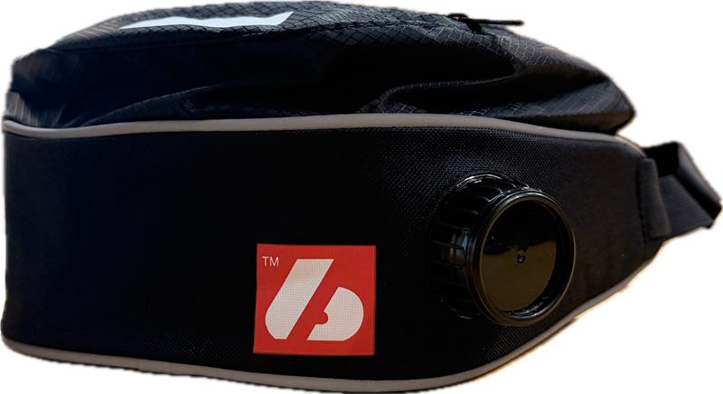 BACKPACK-05 Hüfttasche mit integrierter Thermo- Trinkflasche, Größe L