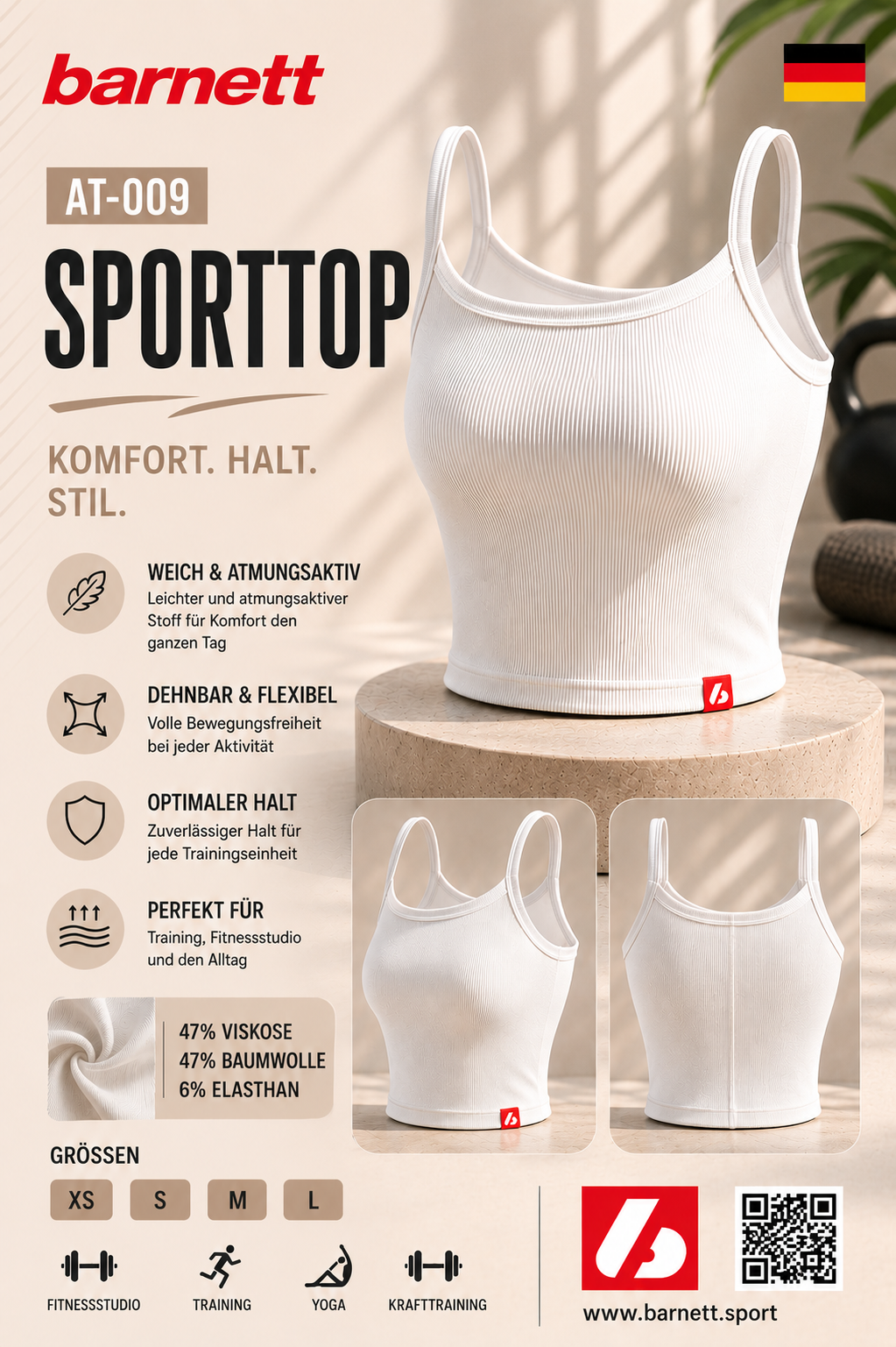 AT-009 TOP Sport Weiß