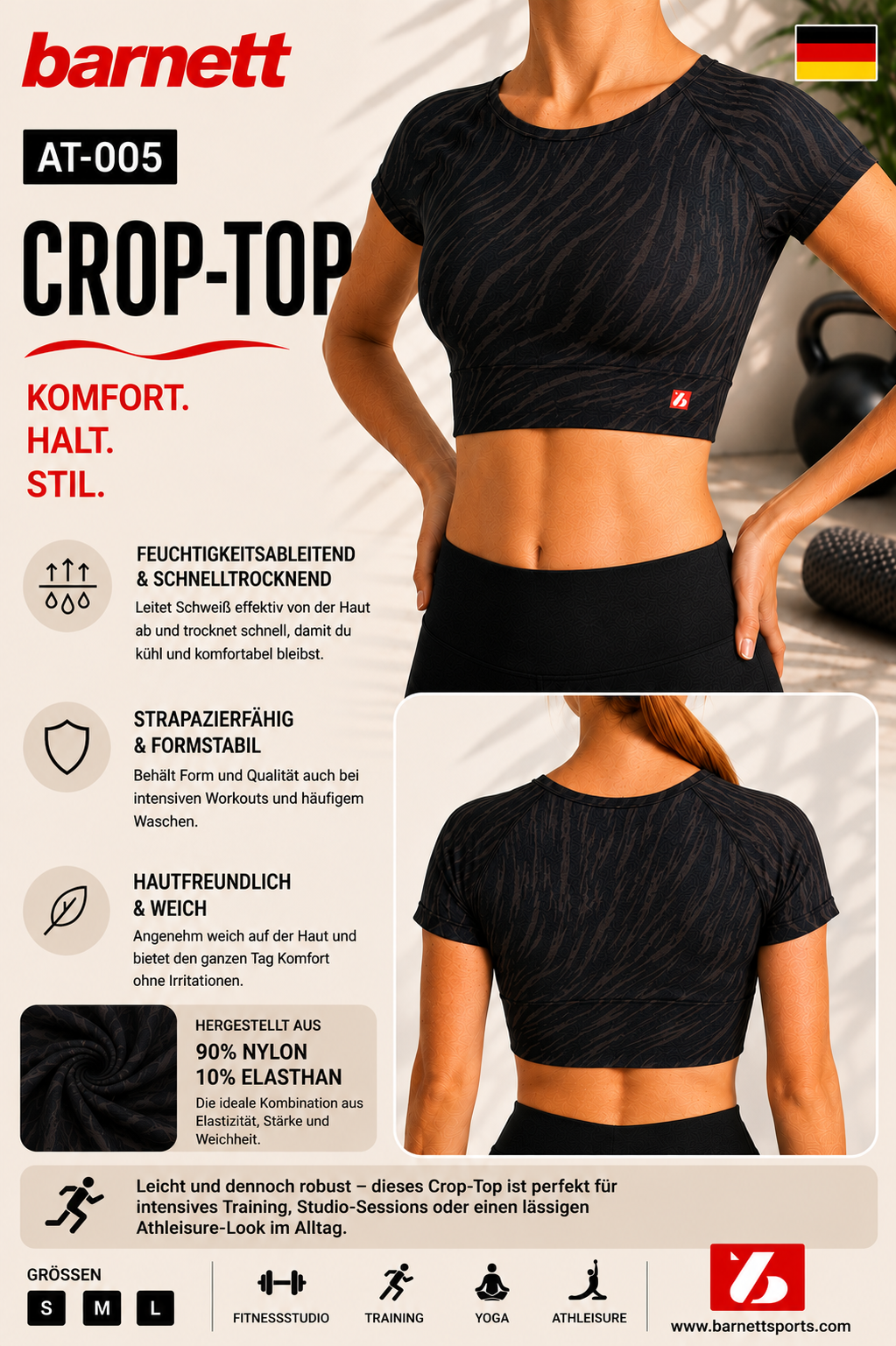 AT-005 TOP Sport Schwarz