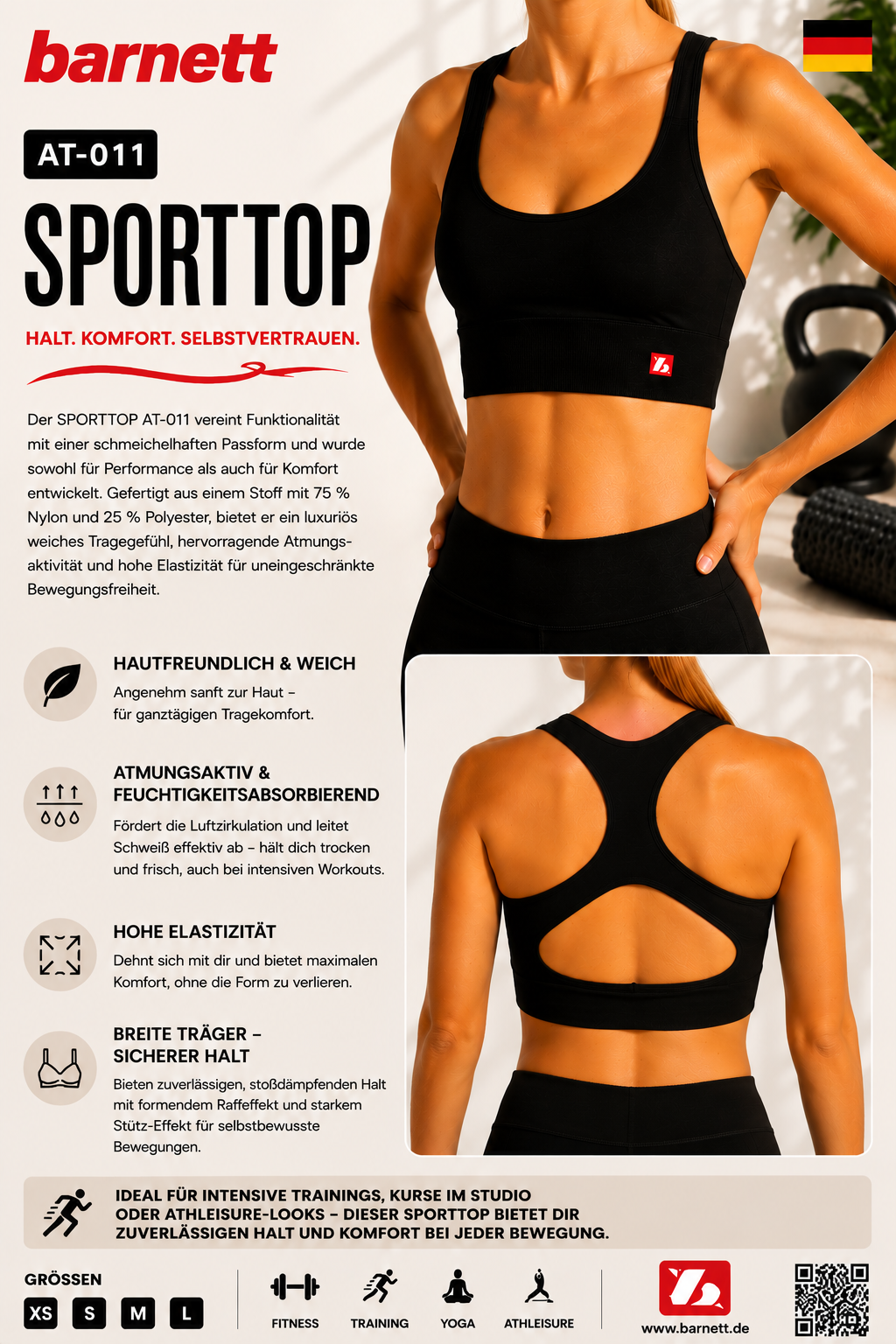AT-011 TOP Sport Schwarz