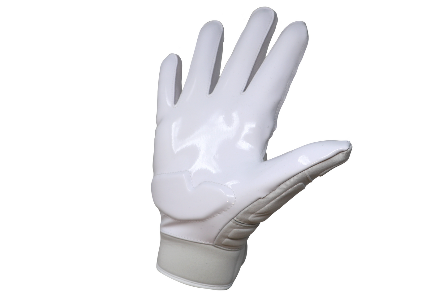 FKG-03 American Football Handschuhe Linebacker Profi, LB,RB,TE, Weiß