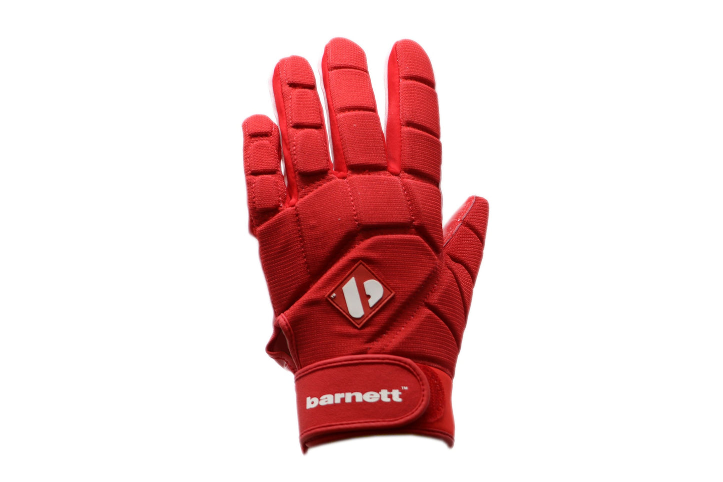 FKG-03 American Football Linebacker Profi-Handschuhe, LB,RB,TE Rot