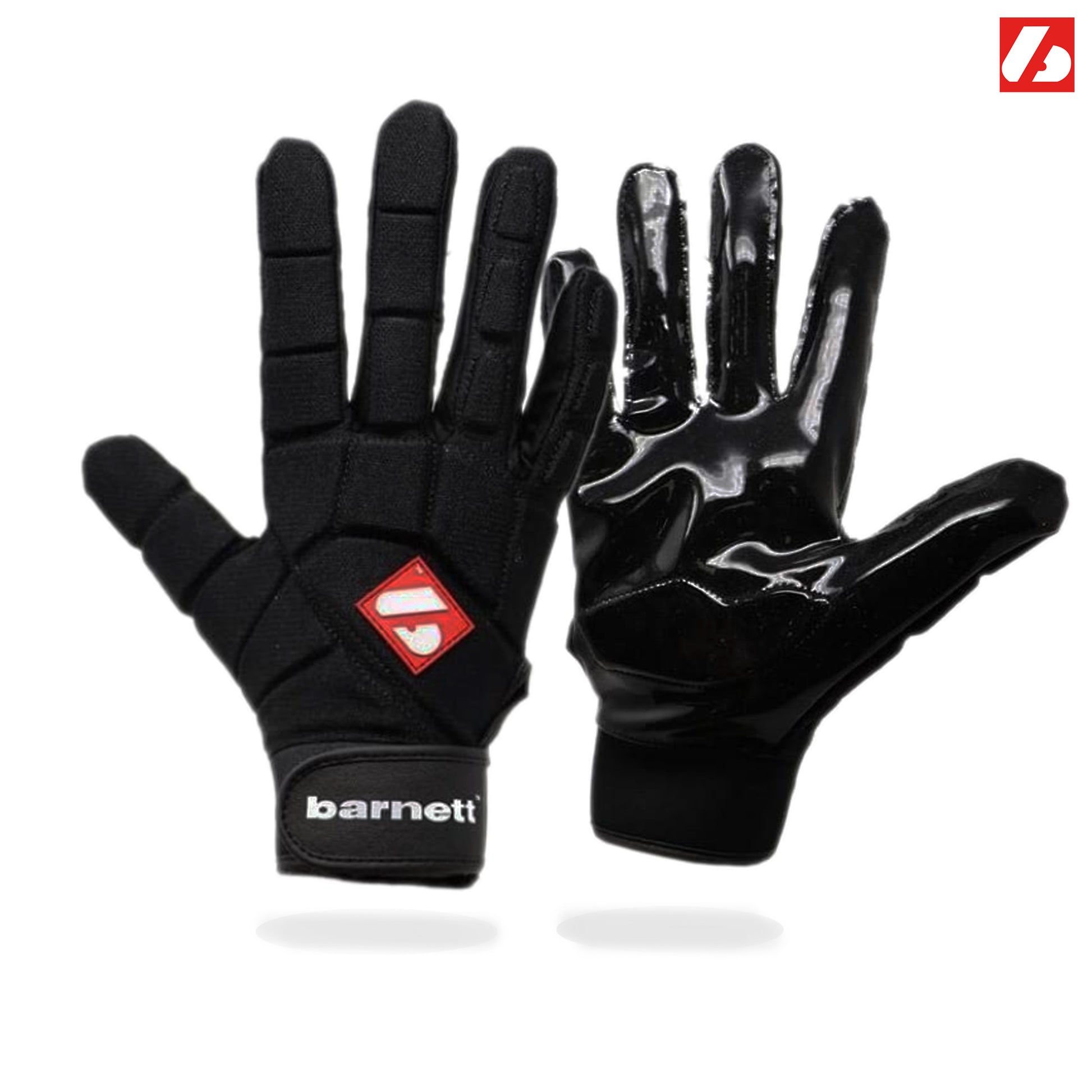 football handschuhe running back FKG-03 American Football Handschuhe Linebacker Profi, LB,RB,TE, Schwar – barnettdeutschland
