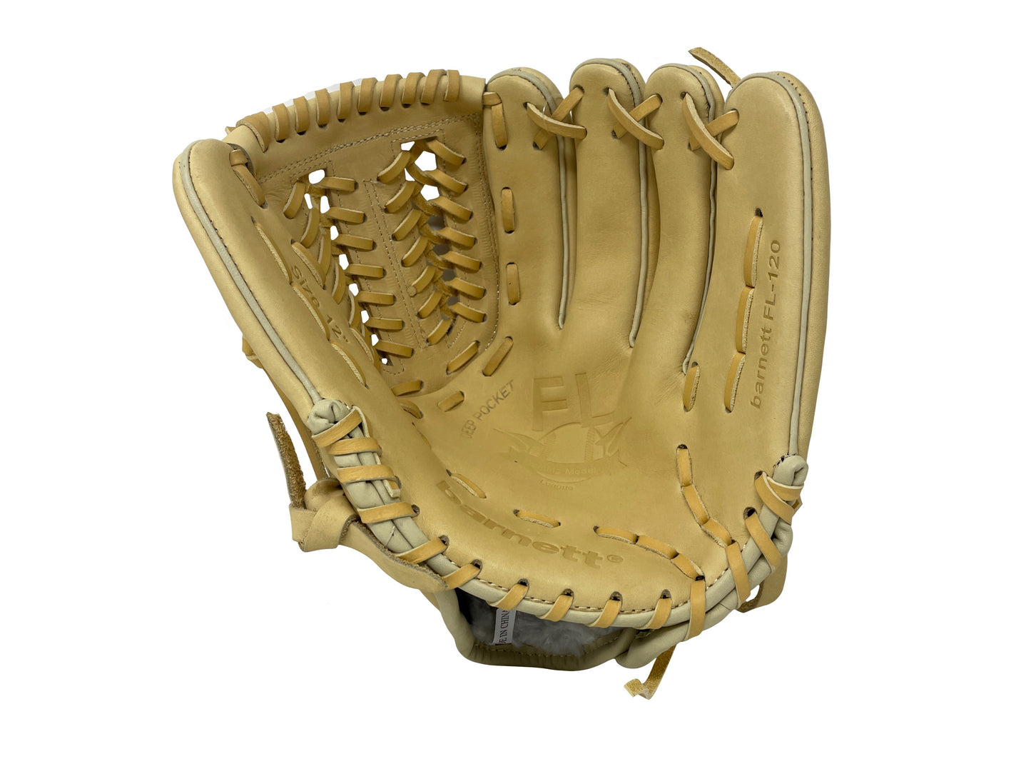 FL-120 Baseballhandschuh aus hochwertigem Leder Infield / Outfield / Pitcher 12 , Beige