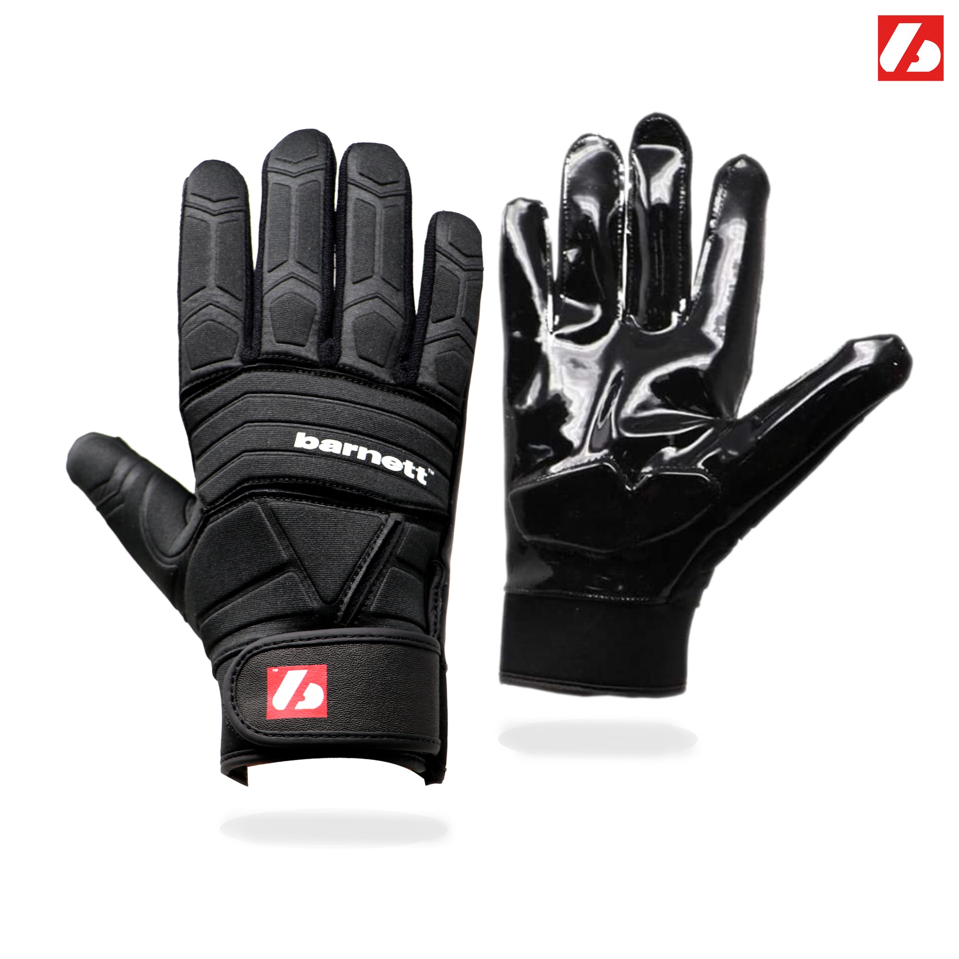 nfl handschuhe kaufen FLG-03 American Football Handschuhe Linemen Profi, OL,DL, Schwarz – barnettdeutschland