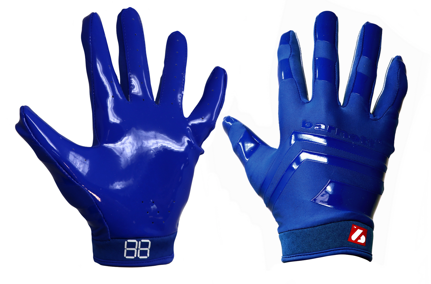 FRG-03 American Football Handschuhe Empfänger Receiver Profi, RE,DB,RB, Blau