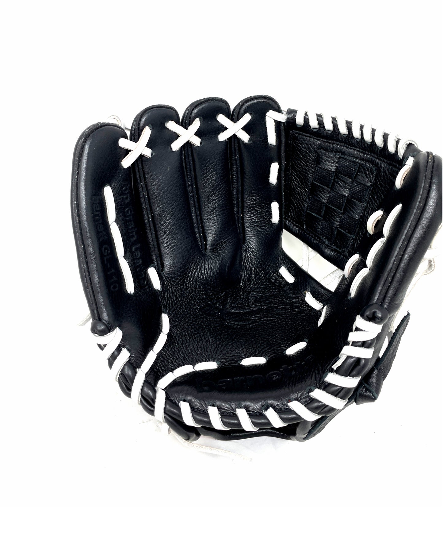 GL-110 Baseball Handschuh, Echtleder, Wettkampf, Infield Größe 11 (inch), schwarz