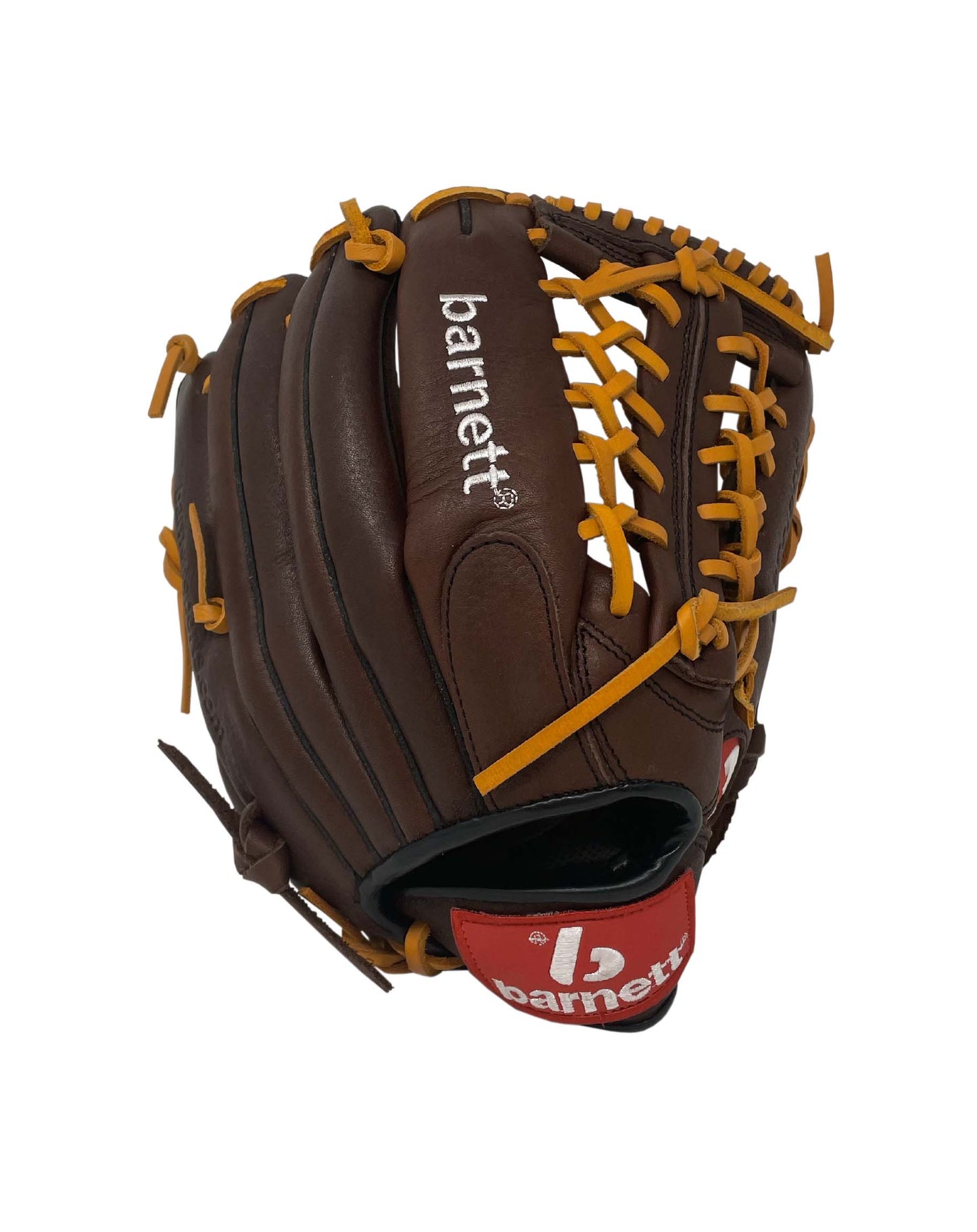 GL-125 Baseball Handschuh, Echtleder, Wettkampf, Outfield & Softball Größe 12,5 (inch), braun