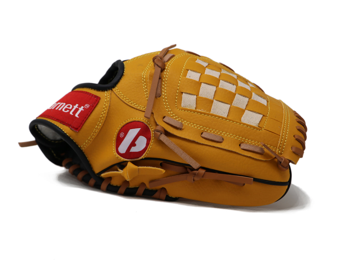 JL-105 Baseballhandschuh, Außenfeld, Polyurethan, Größe 10,5", braun