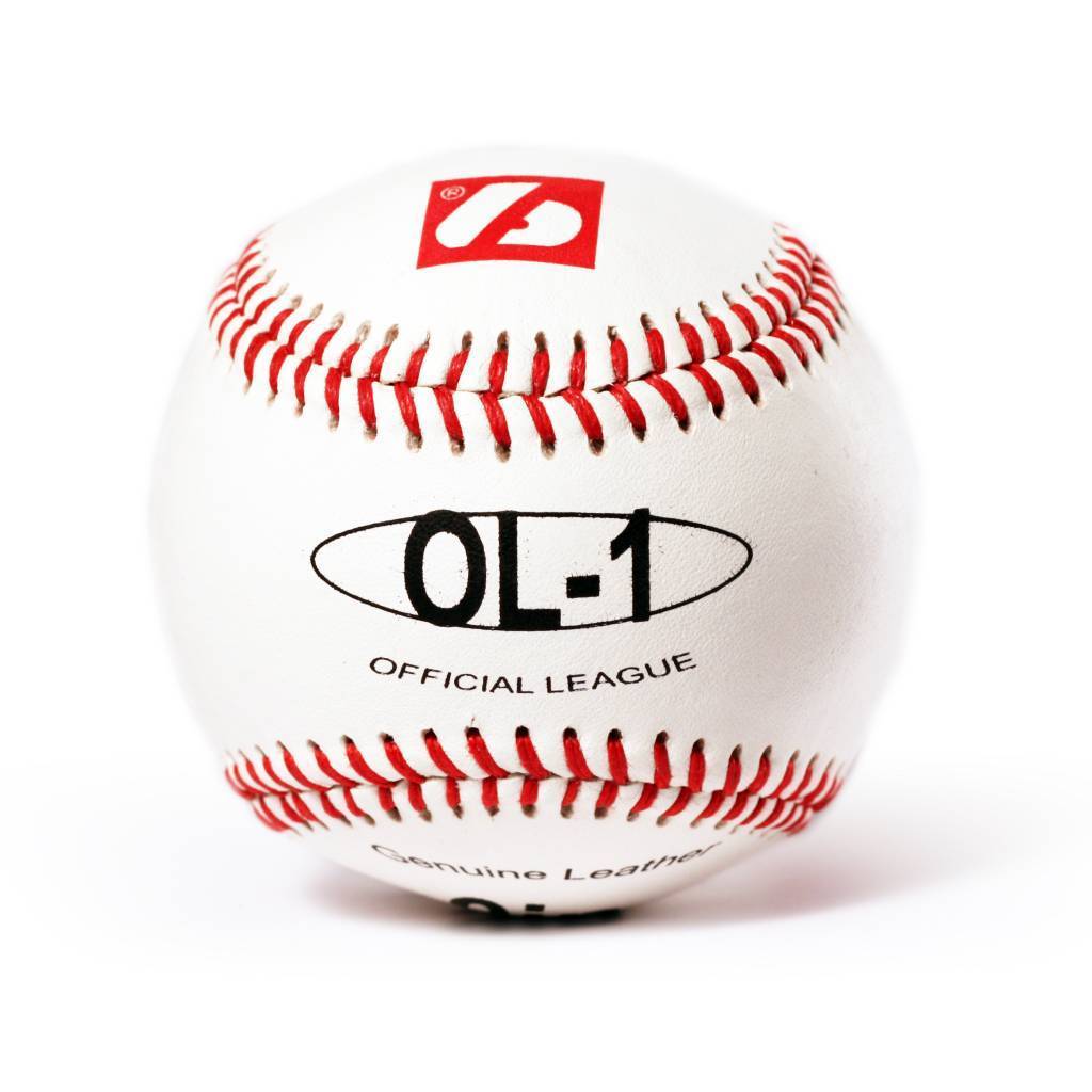 OL-1 Baseball Ball Wettkampf, Größe 9" (inch), Farbe weiß, 12 Stück (1 Dutzend)