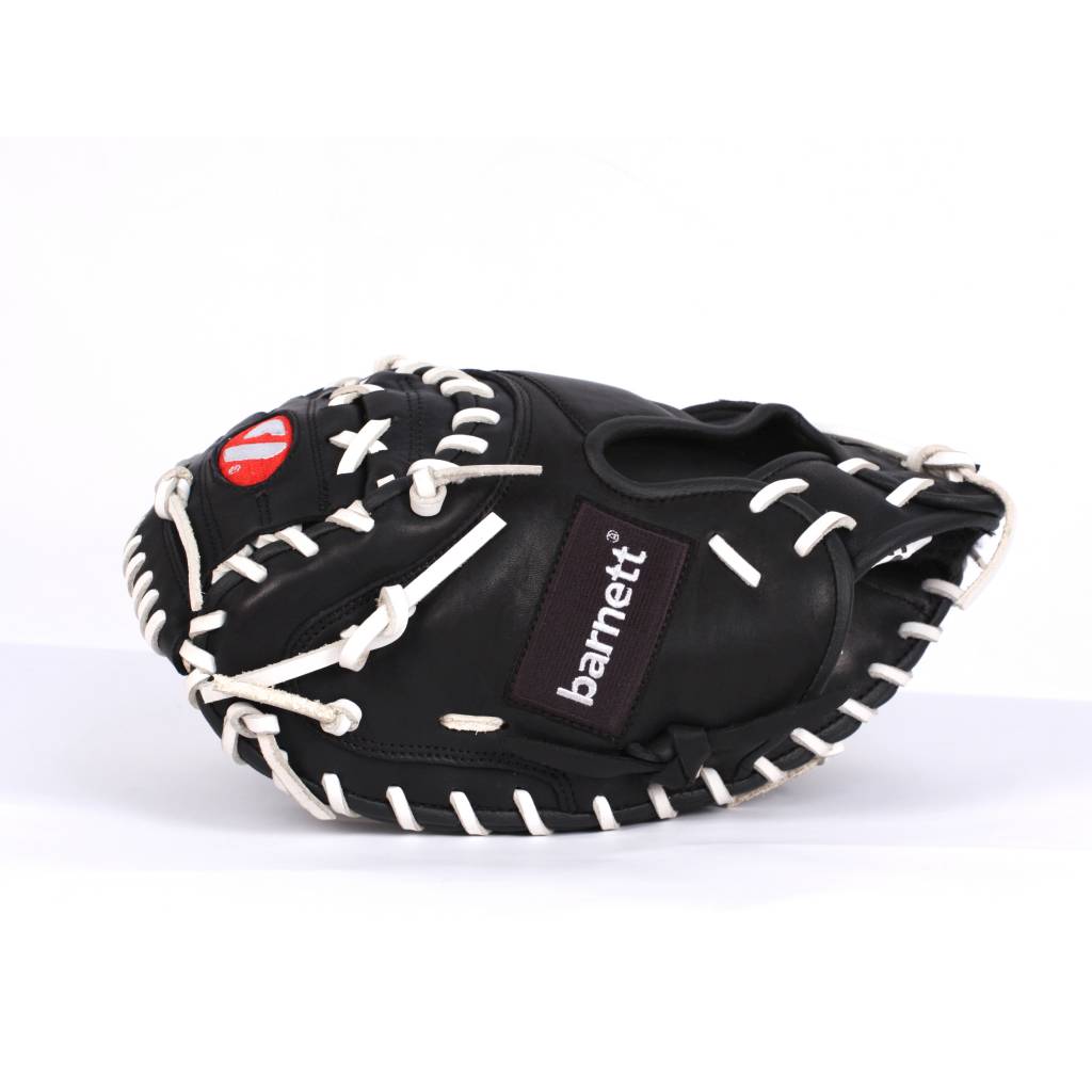 GL-130 Baseball Handschuh, Echtleder, Wettkampf, Outfield & Softball Größe 13 (inch), schwarz