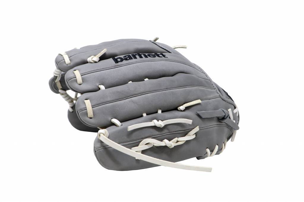 FL-127 hochwertiger Leder Baseballhandschuh Infield / Outfield / Pitcher, grau -